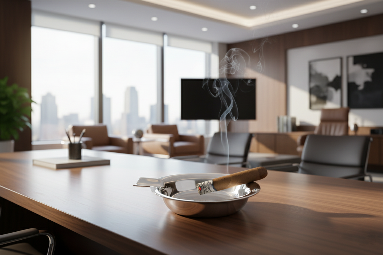 Sillem´s Zigarrenascher rund - Sterling Silber Sillem´s Zigarrenascher rund - Sterling Silber