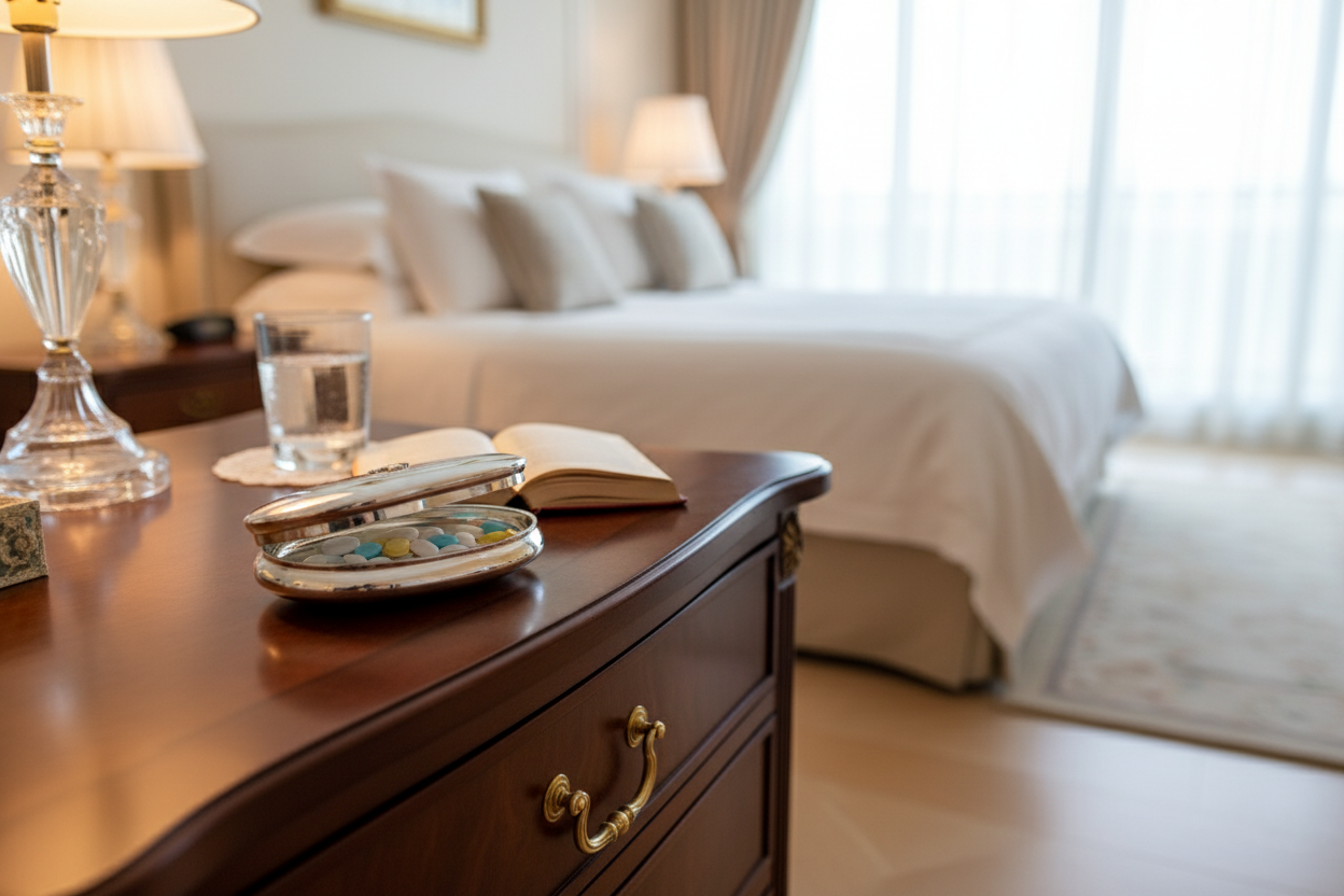 Sillem´s Pillendose oval - Silverplated Sillem´s Pillendose oval - Silverplated