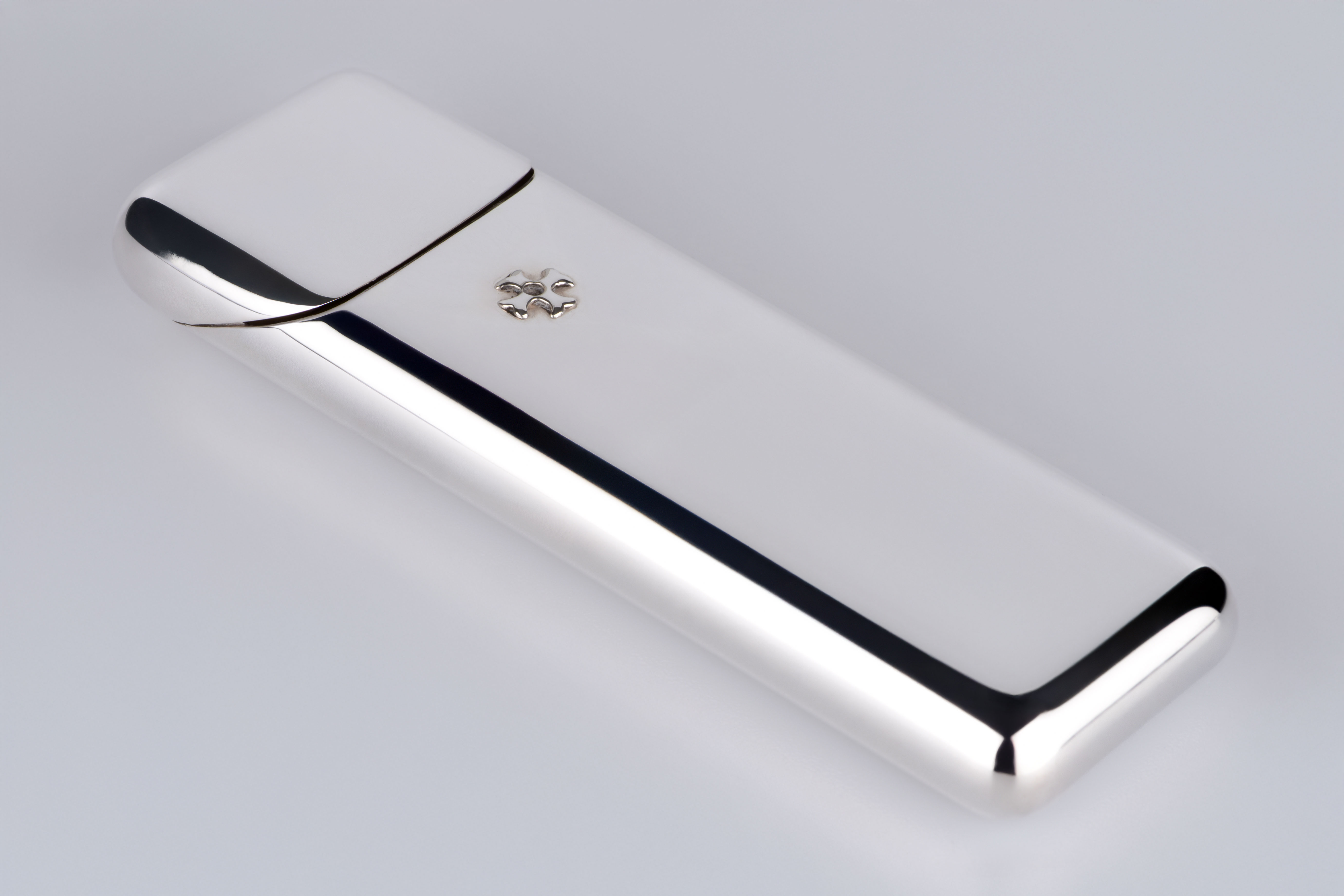 Sillem´s Zigarillosetui für 5 Zigarillos - Silverplated