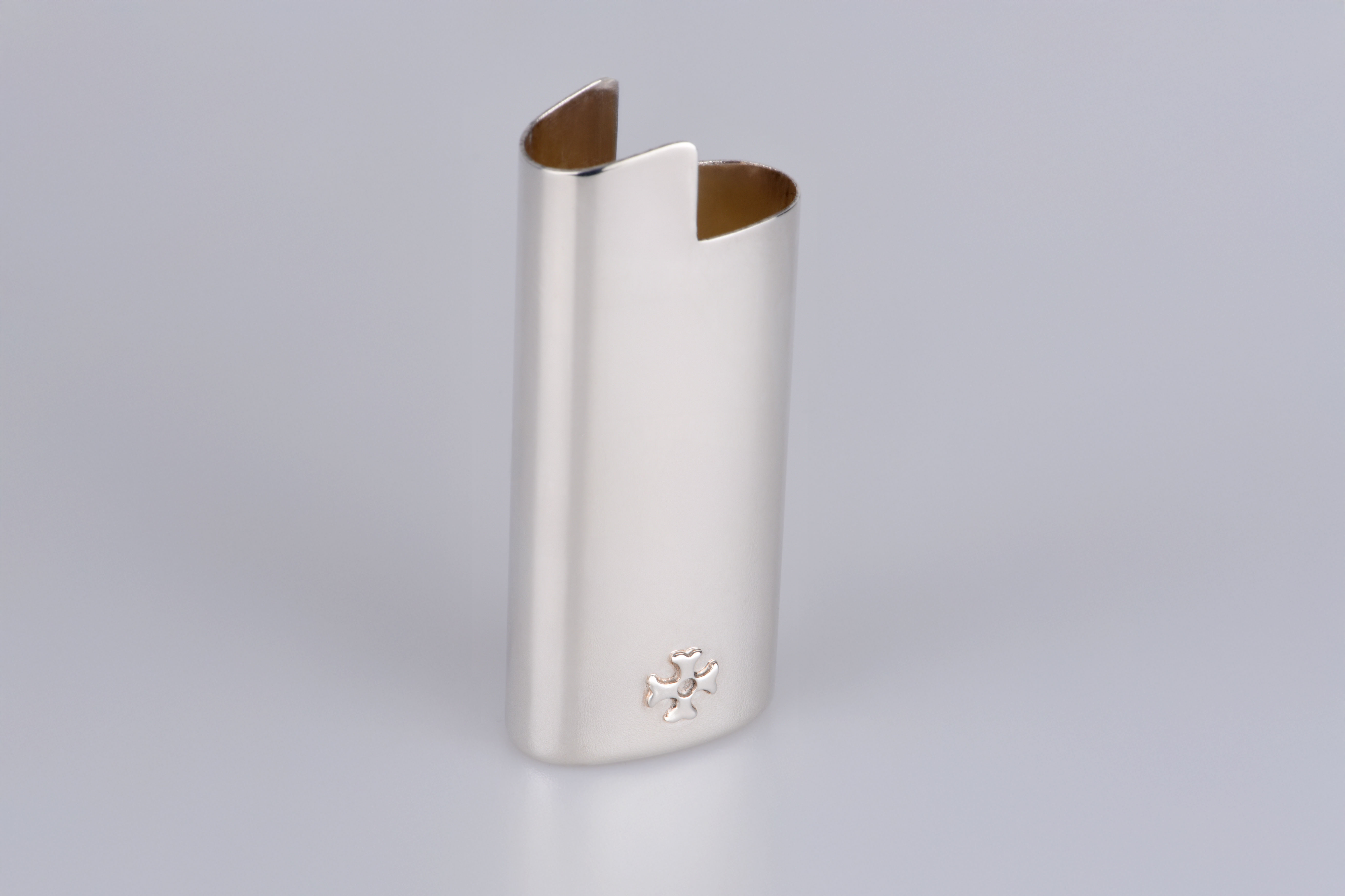 Sillem´s Mini BiC Hülle, Boden offen - Silverplated