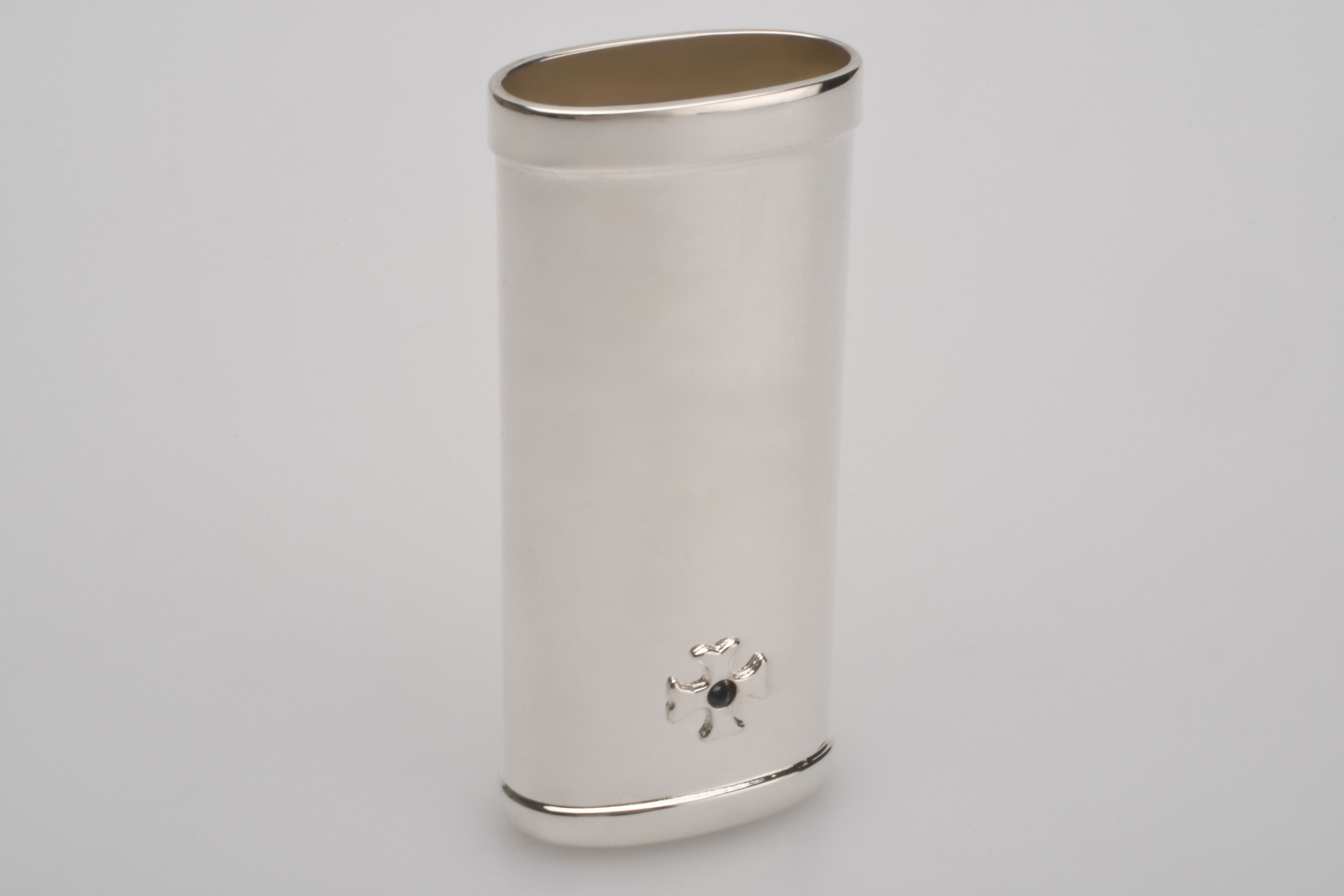 Sillem´s Mini BiC Hülle, Boden geschlossen - Sterling Silber Sillem´s Mini BiC Hülle, Boden geschlossen - Sterling Silber