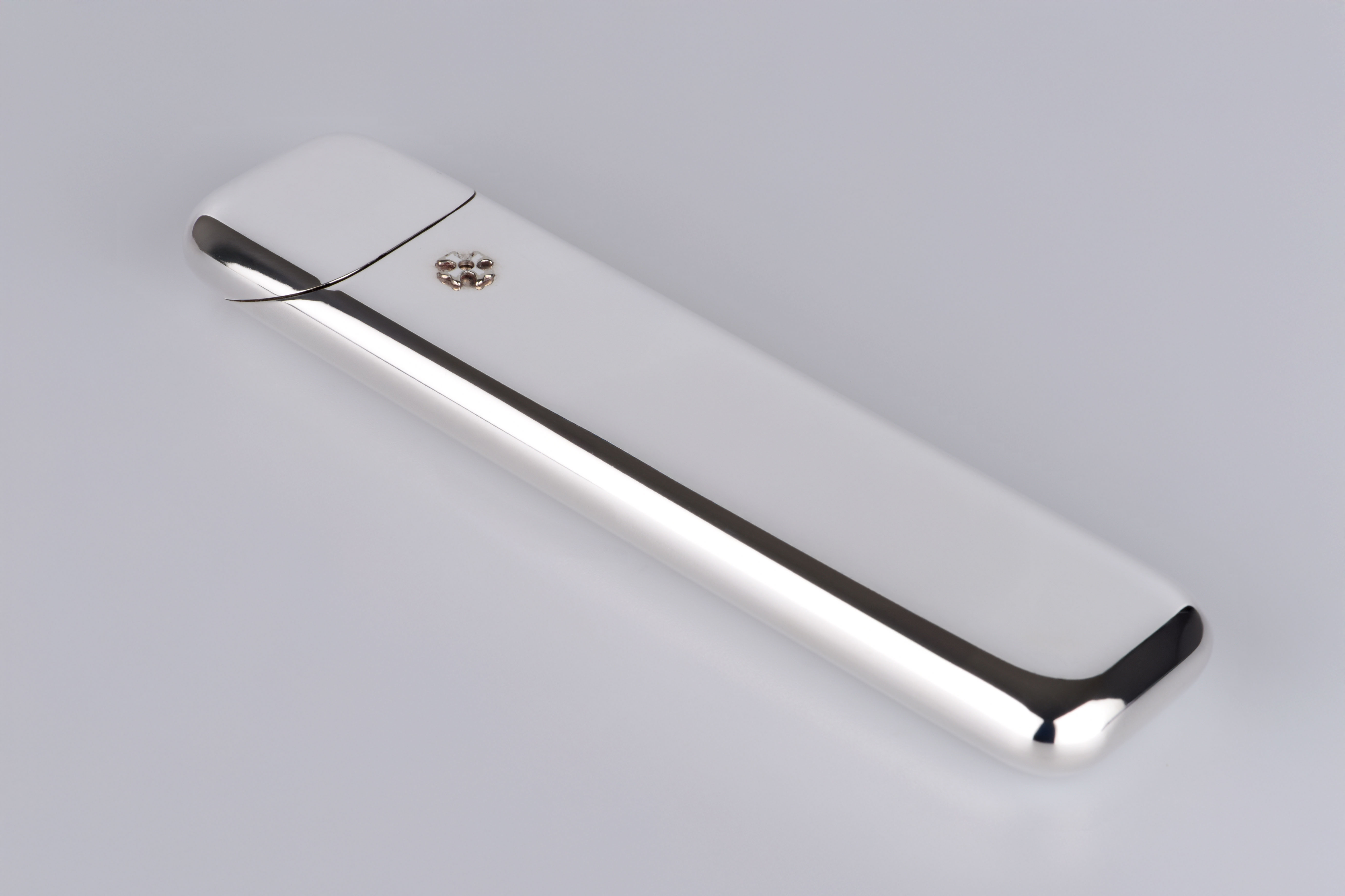 Sillem´s Zigarillosetui für 3 Zigarillos (Panatella) - Silverplated