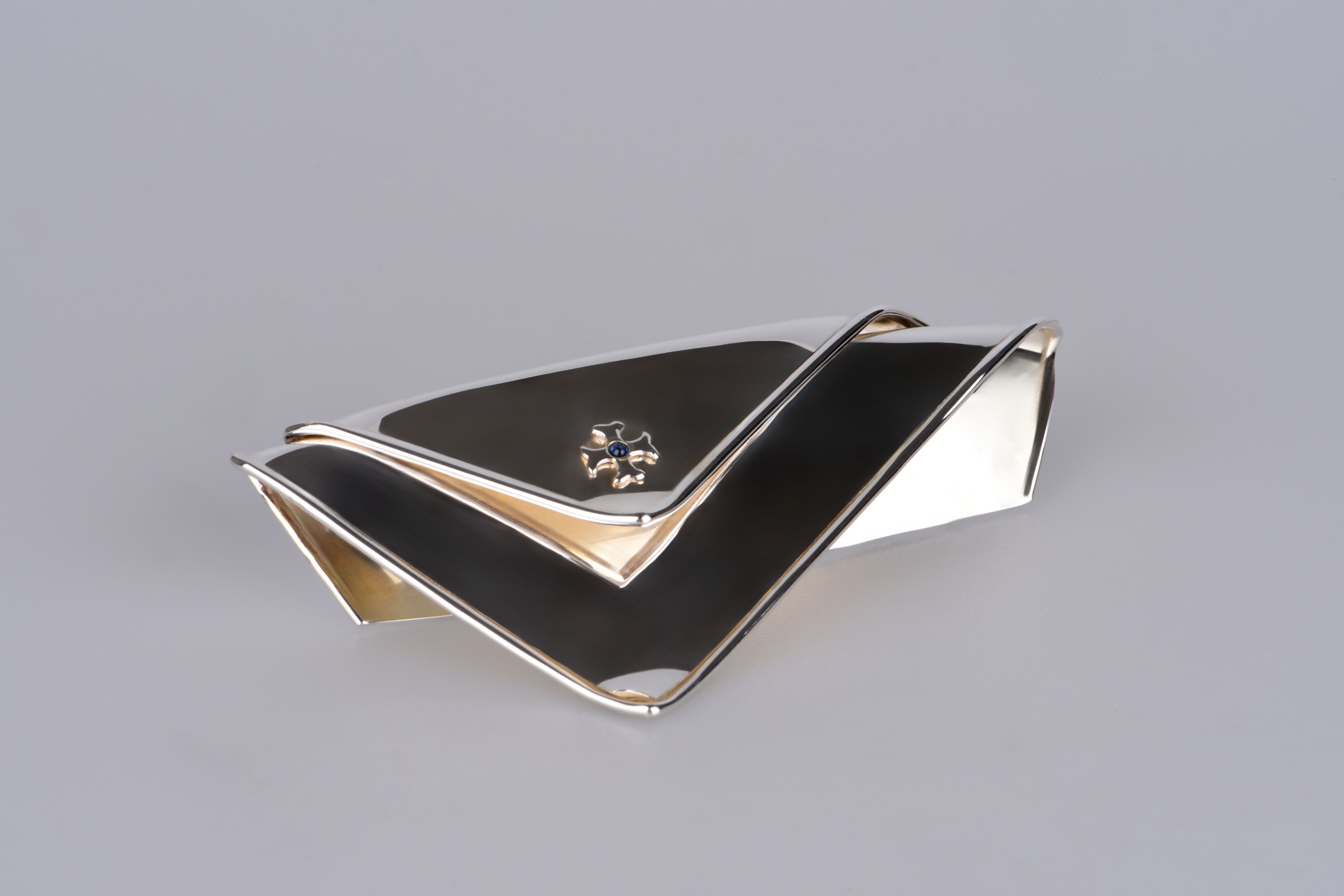 Sillem´s Sterlingeinstecktuch für Sakkos - Sterling Silber Sillem´s Sterlingeinstecktuch für Sakkos - Sterling Silber