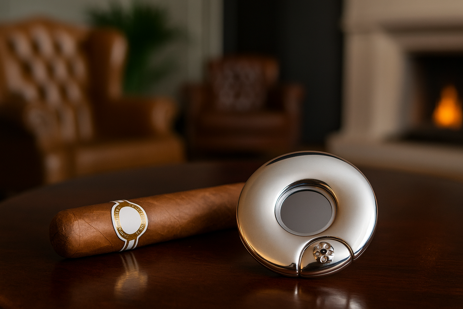 Sillem´s Zigarrenabschneider mit Stahlschneide - Sterling Silber Sillem´s Zigarrenabschneider mit Stahlschneide - Sterling Silber