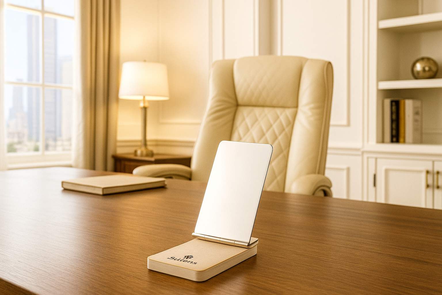 Sillem´s Notizblock 6 x 3 cm - Silverplated