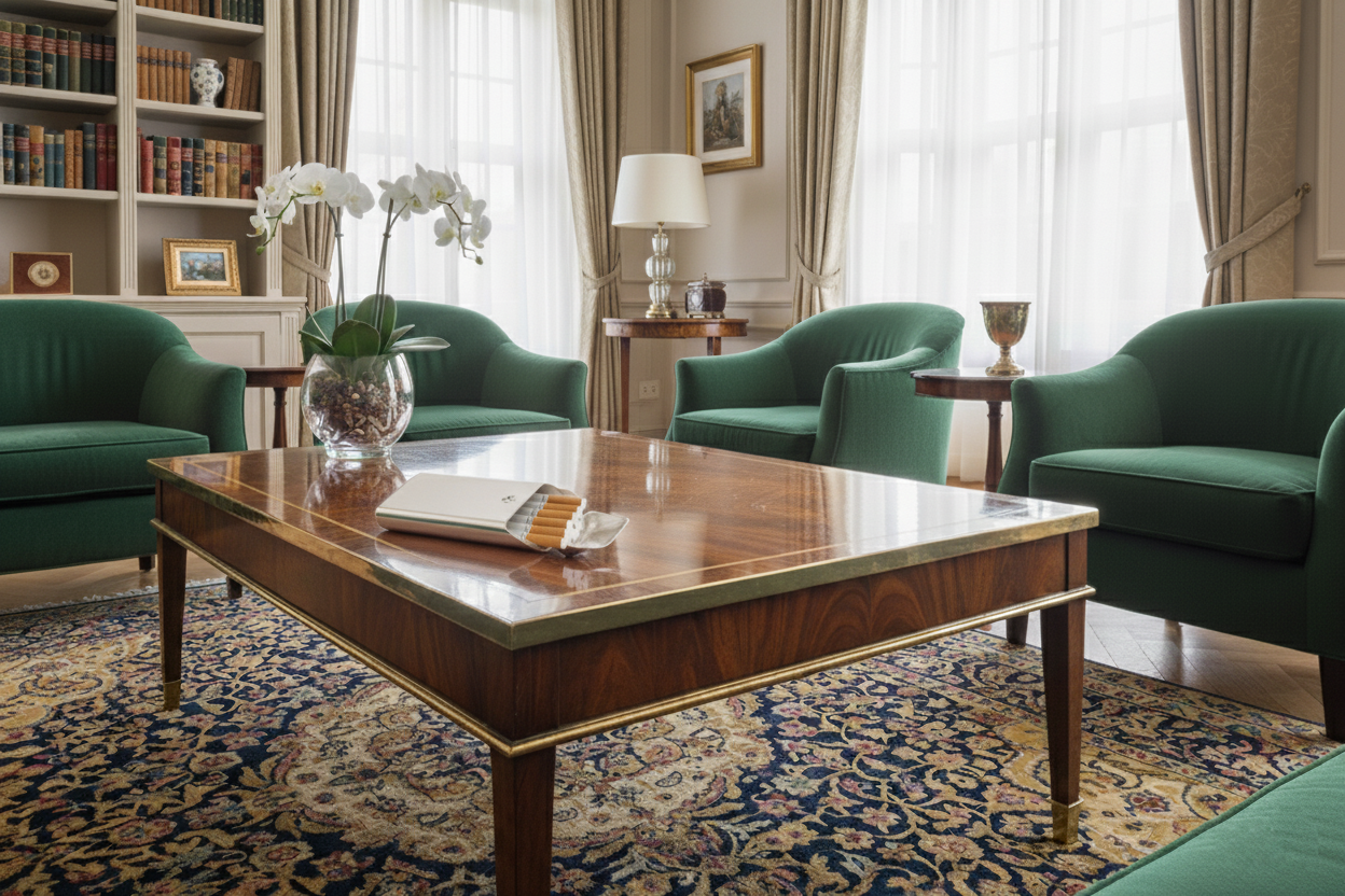 Sillem´s Zigarettenetui für 5 Zigaretten - Silverplated Sillem´s Zigarettenetui für 5 Zigaretten - Silverplated