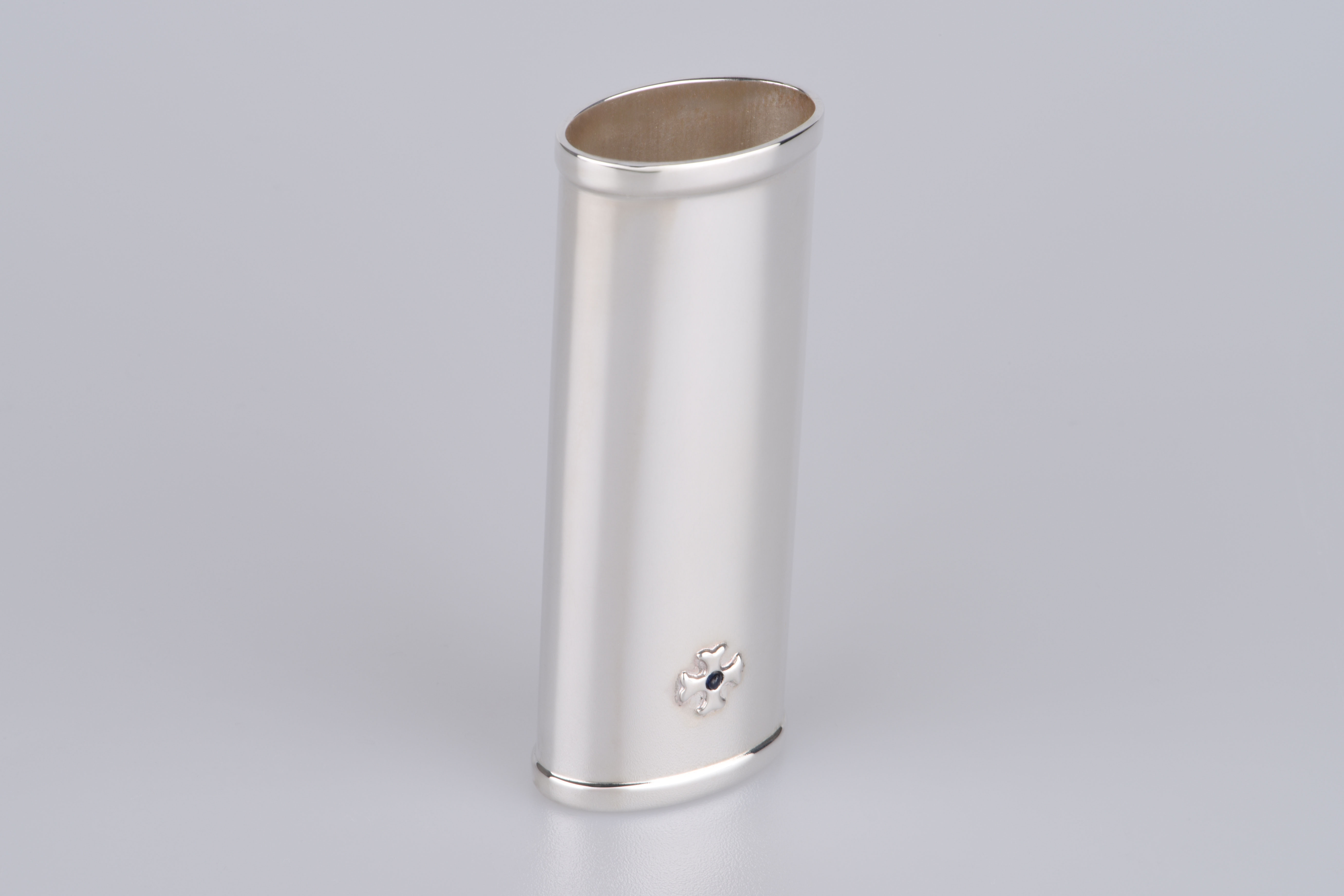 Sillem´s BiC Hülle, Boden geschlossen, als Standhülle geeignet - Sterling Silber