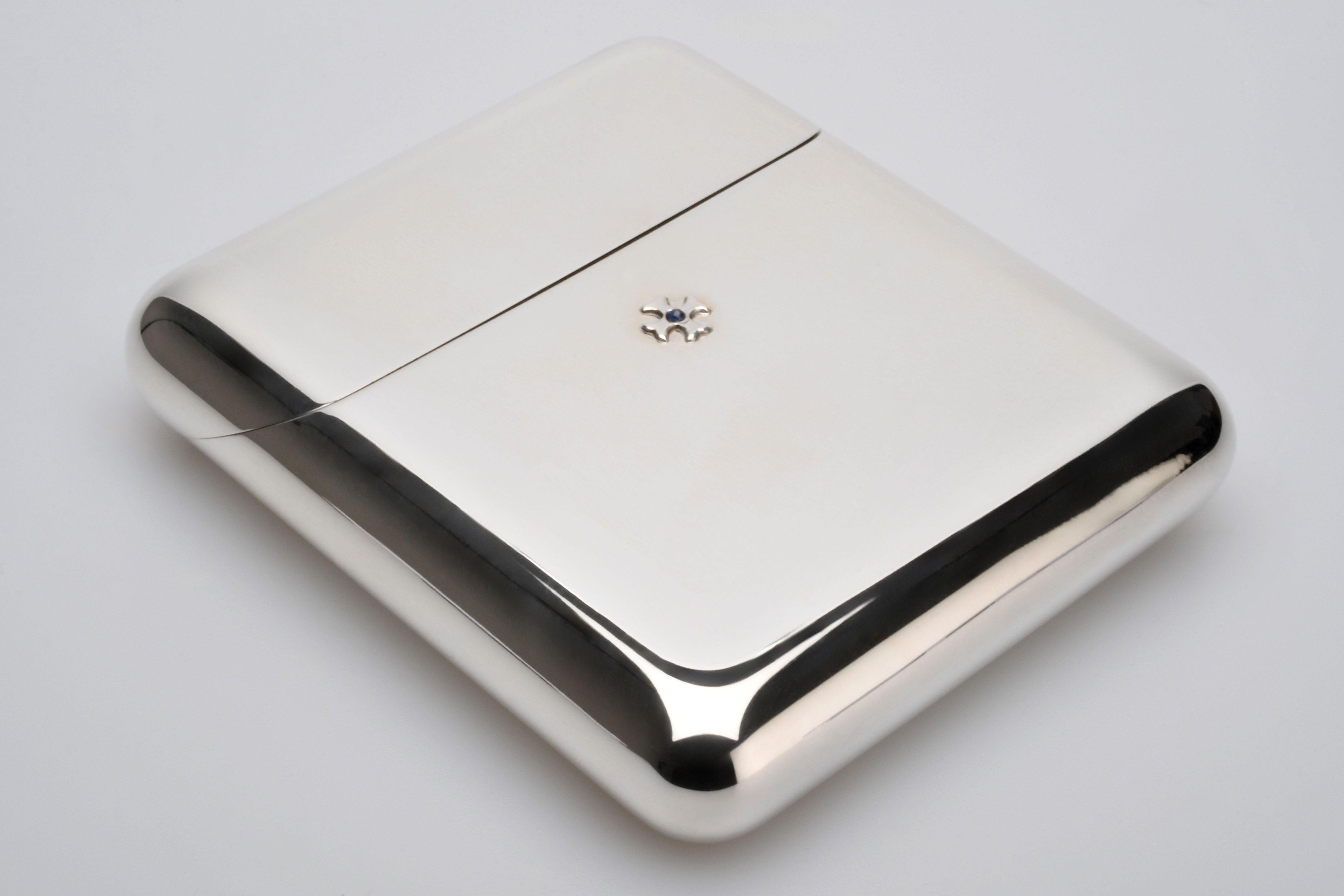 Sillem´s Zigarettenetui für 17 Zigaretten ohne Filter - Sterling Silber Sillem´s Zigarettenetui für 17 Zigaretten ohne Filter - Sterling Silber