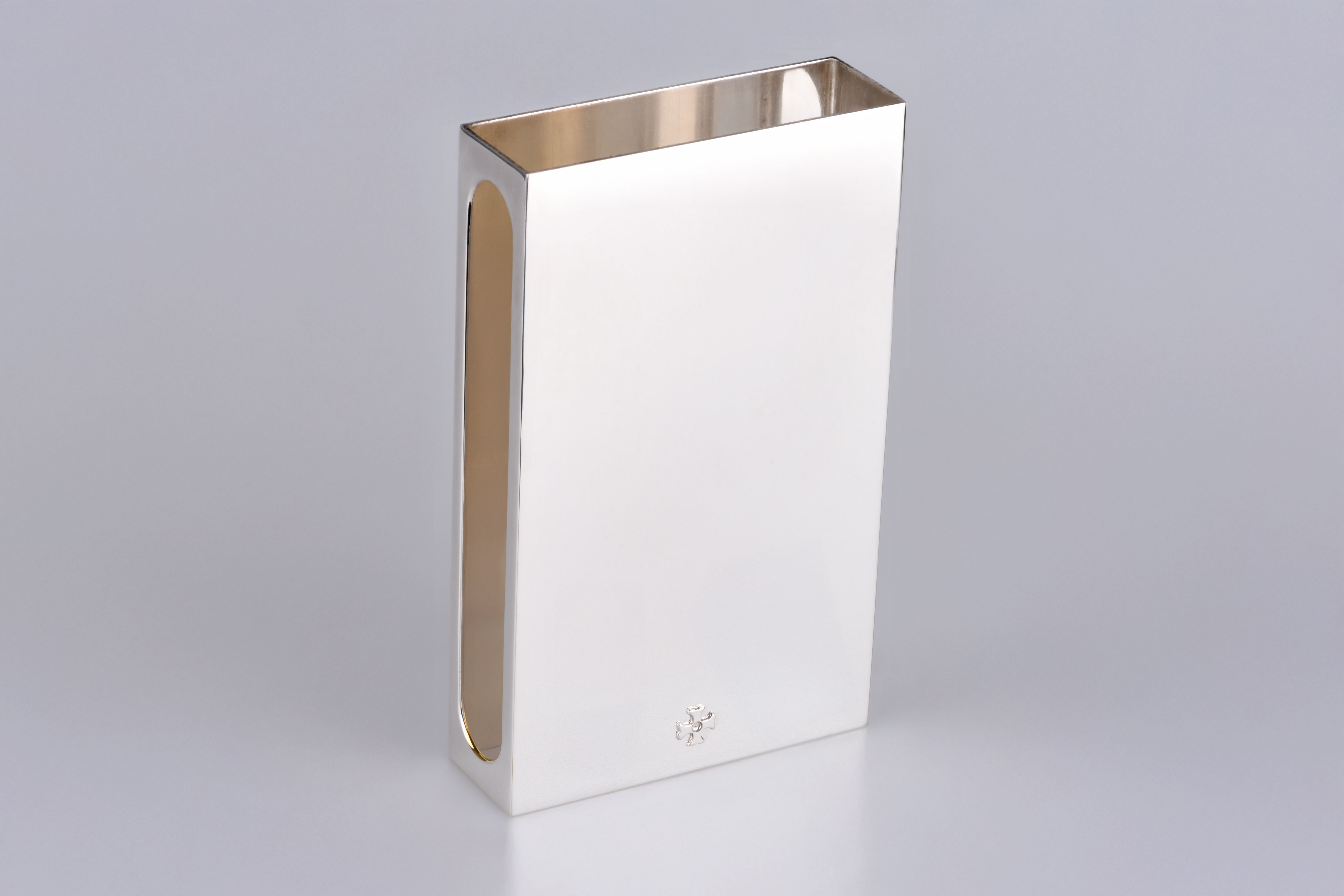 Sillem´s Kaminholzstreichhölzerschuber - Silverplated